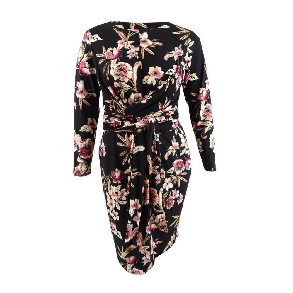 Rachel Rachel Roy Women's Tie Waist Long-Sleeve Dress
